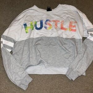 Women’s Crop Top sweatshirt.  Sz m
